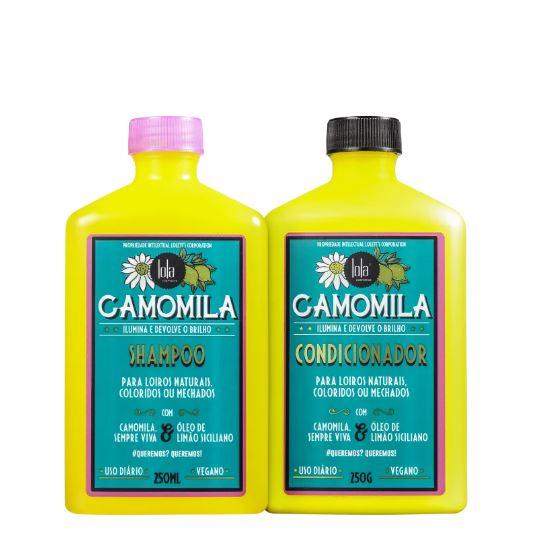 Hair Luminous Shine Chamomile Sicilian Lemon Daily Kit 2 Prod. - Lola Cosmetics
