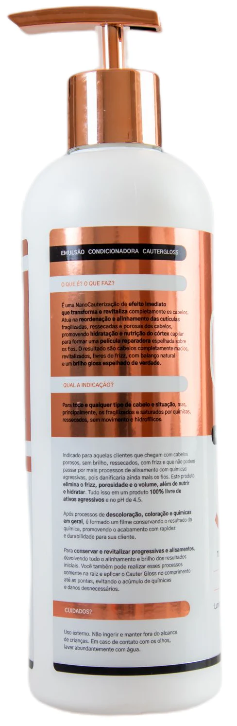Hair Mirroring Immediate Reconstruction Cauter Gloss Shielding 500ml - Borabella - Image 3