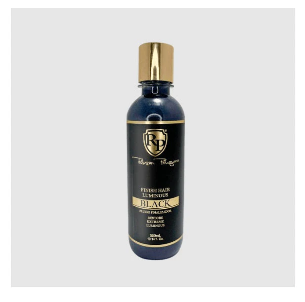 Robson Peluquero Hair Finish Luminous Black 250ml / 8.45 Oz - Image 2