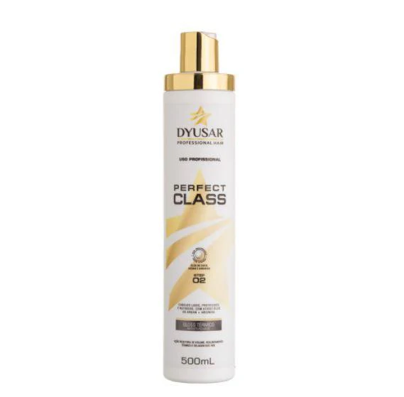 Hair Retexturizing Thermal Gloss Perfect Class Step 2 Progressive 500ml - Dyusar