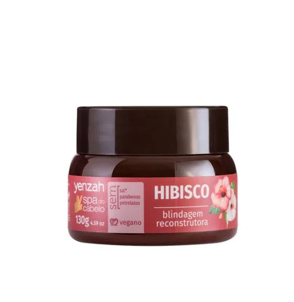 Hair Spa Hibiscus Reconstructor Strenghtening Shielding Mask 130g - Yenzah