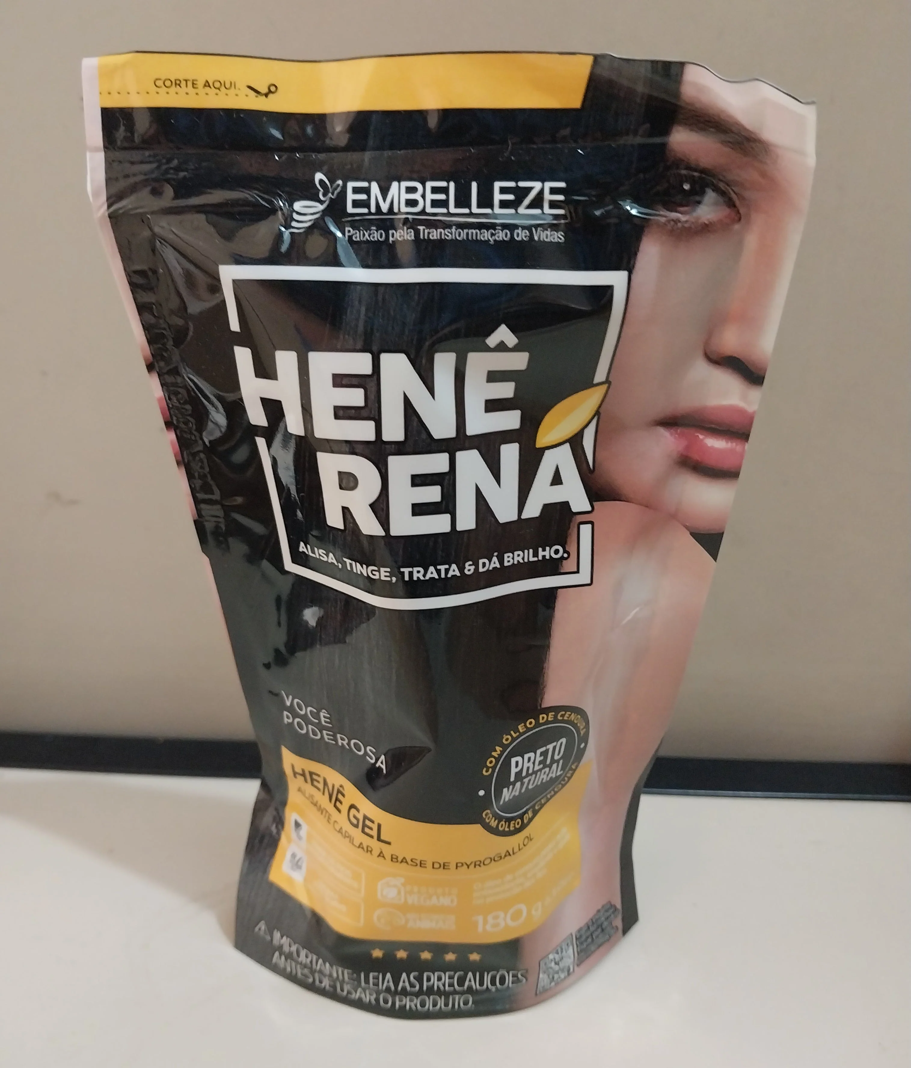 Henê Natural Black Rena 180g - Image 3