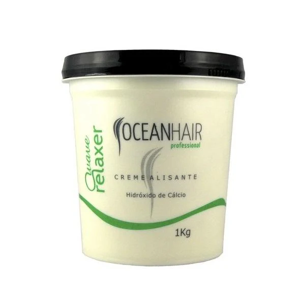 Professional Wave Relaxer Calcium Hydroxide Smoothing Cream 1Kg - Ocean Hair