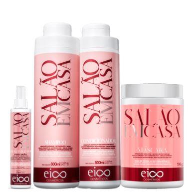 Home Salon Maintenance Home Care Daily Care Treatment Kit 4 Products - Eico