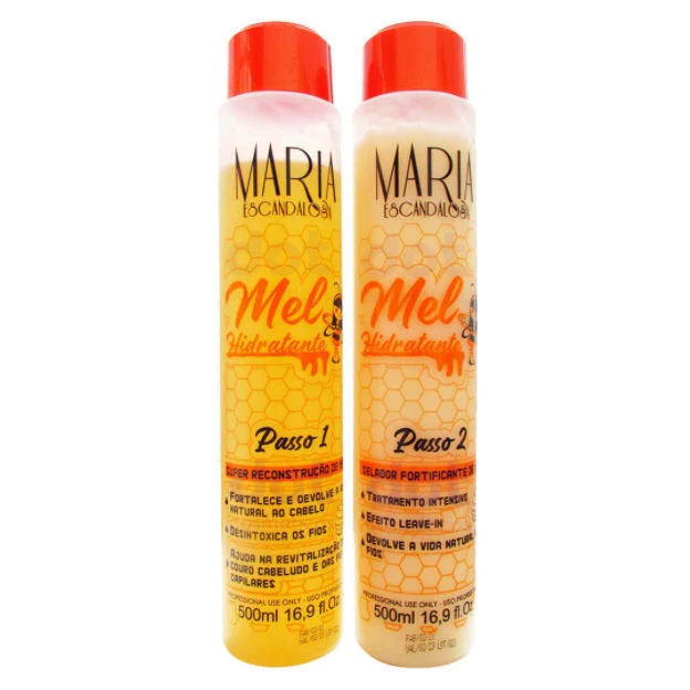 Honey Mel Moisturizing Hydration Nourishing Kit 2x500ml - Maria Escandalosa - Image 2
