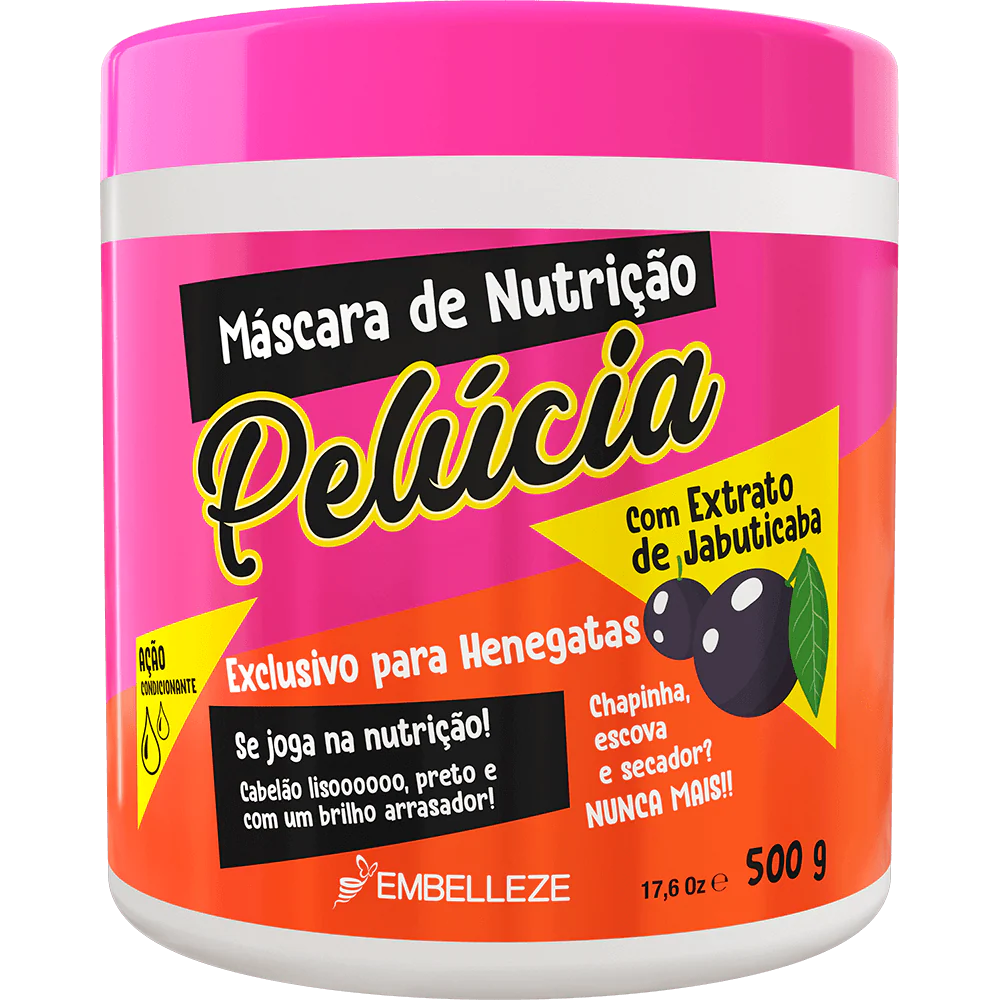 Hair Mask Pelucia Nutrition Jabuticaba 500g Embelleze