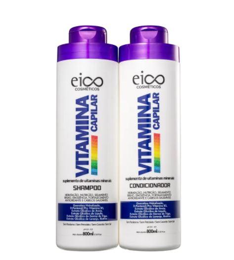 Hydration Nourishing Sealing Seduction Hair Vitamin Supplement 2x800ml - Eico