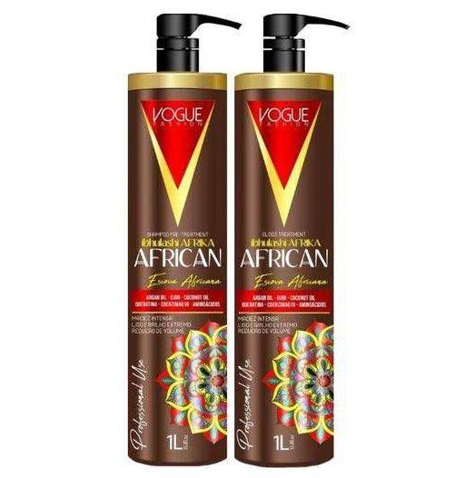 Ibhulashi Afrika African Straightening Blowout Treatment Smoothing 2x1L - Vogue