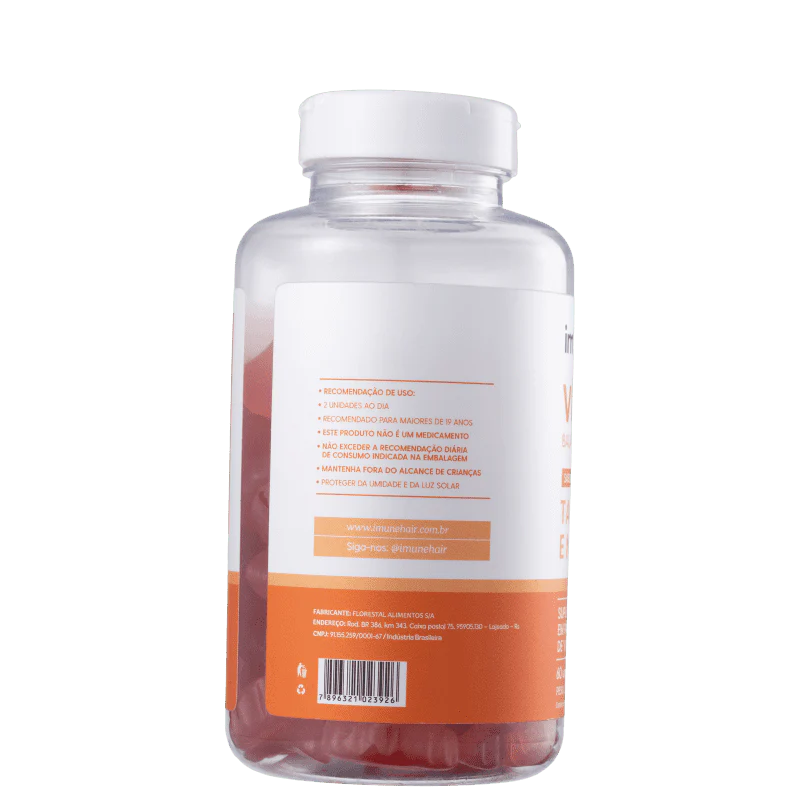 Imunehair Vitamins Pectin Bale- Food Supplement (60 Units) - Image 2