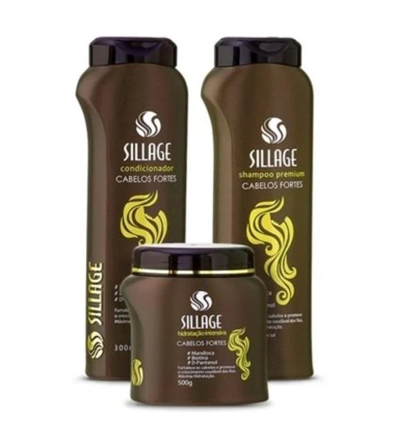 Intensive Hydration Strong Hair Growth Biotin D-Panthenol Kit 3 Prod. - Sillage