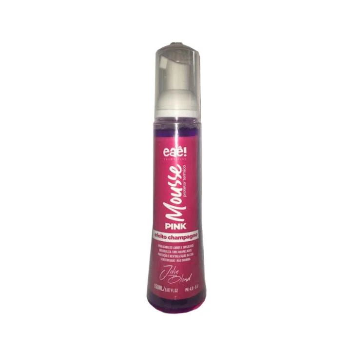 Jolie Blond Pink Mousse Champagne Effect Hair Treatment 150ml - Eaê Cosmetics