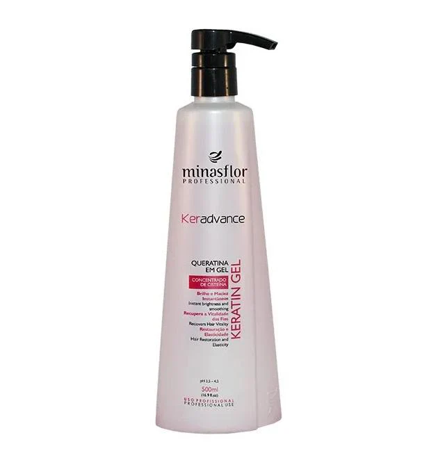 Keradvance Reconstruction Cauterizaton Cysteine Keratin Gel 500ml - Minas Flor