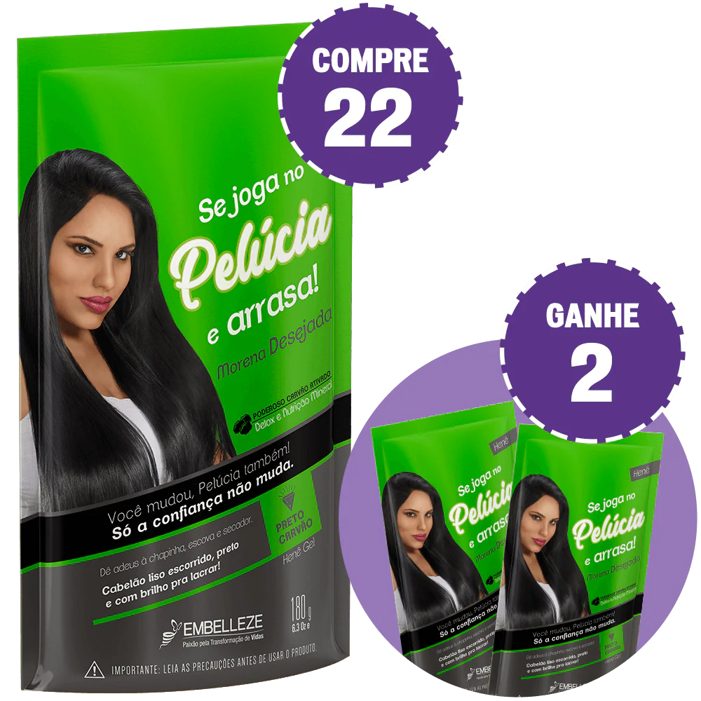 Semprebella And Pelucia Brunette Desired Pouch Kit