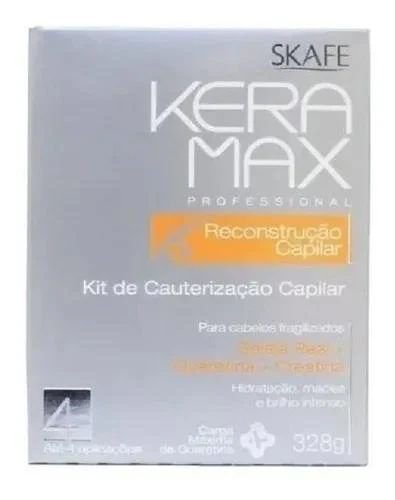 Kit Load of Keratin and Cauterization Capillary Keramax 328ml - Skafe - Image 2