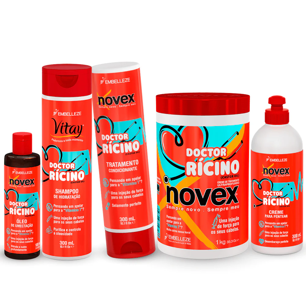 Novex Castor Oil Kit