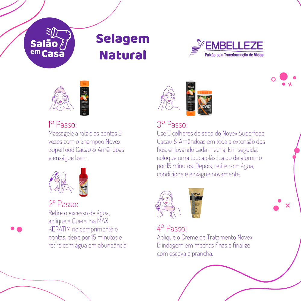 Novex Salon At Home Natural Sealing Natural - Image 2