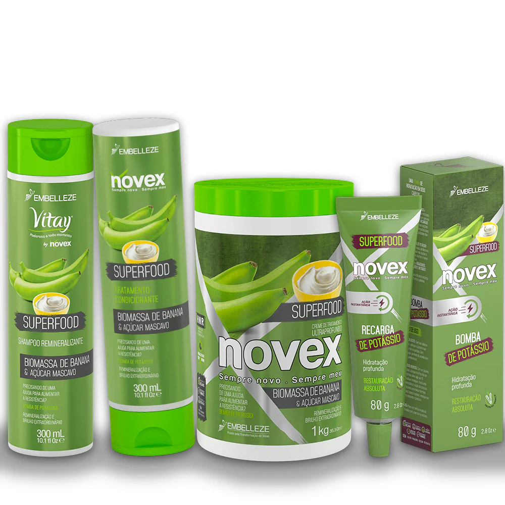 Novex Recharge Banana Biomass And Masican Sugar Kit