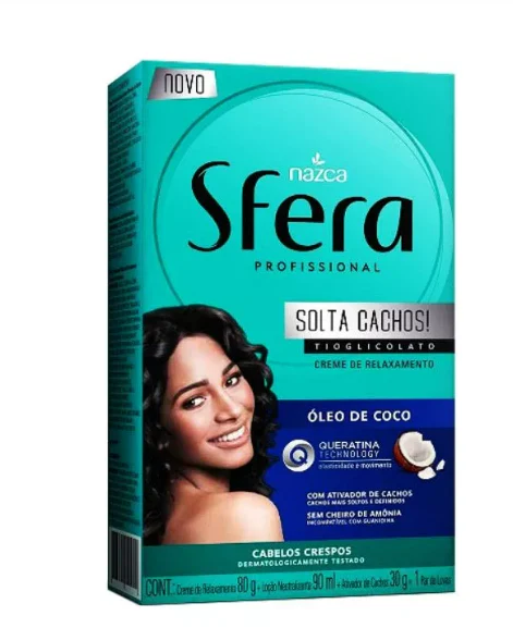 Origem Now Relaxing Loose Curls Thioglycolate Smoothing Treatment Kit - Nazca - Image 2