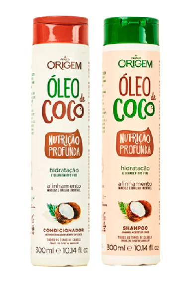 Origem Argan Oil Nourishing Regeneration Hair Treatment Kit 2x300ml - Nazca - Image 2