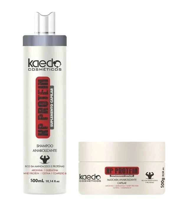 KP Protein Anabolic Hair Supplement Amino Acids Treatment Kit 2x500 - Kaedo