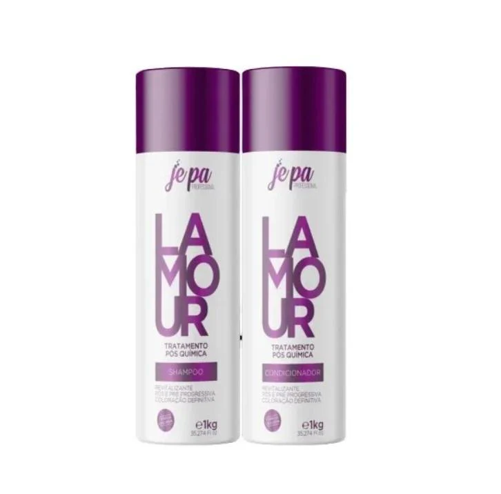 Lamour Post Progressive Maintenance Daily Care Treatment Kit 2x1L - Sun Gold