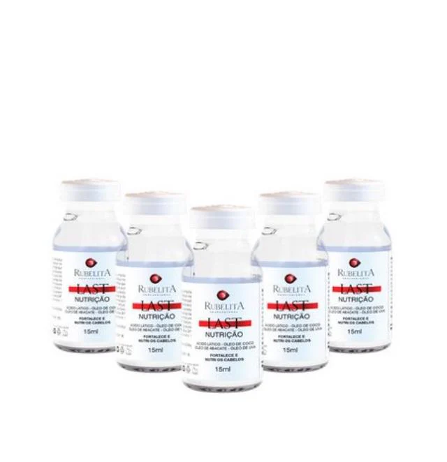 Last Nutrição Nourishing Nutrition Hair Treatment Ampoules 5x15ml - Rubelita