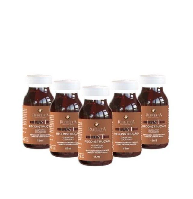 Last Reconstrução Hair Reconstruction Treatment Ampoules 5x15ml - Rubelita
