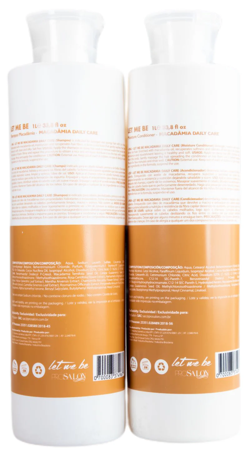 Lavatory Kit Let Me Be Macadamia 2x1L - ProSalon - Image 3