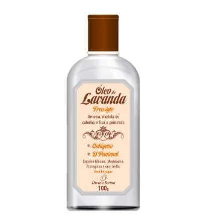 Lavender Oil Freestyle Collagen D-Panthenol Keratin Finisher 100g - Divina Dama