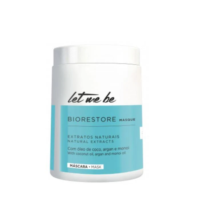 Let Me Be BioRestore Natural Extracts Coconut Argan Monoi Mask 1Kg - ProSalon - Image 4