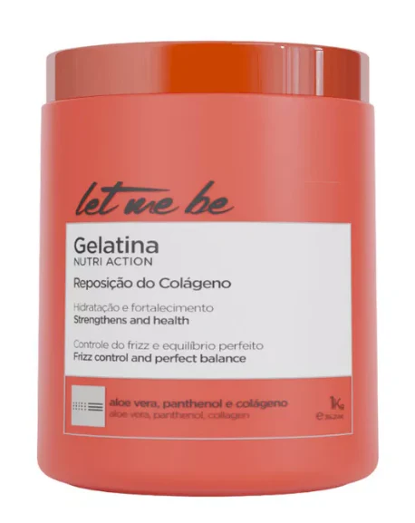 Let Me Be Nutre Action Collagen Replacement Hair Gelatin Mask 1Kg - ProSalon - Image 2