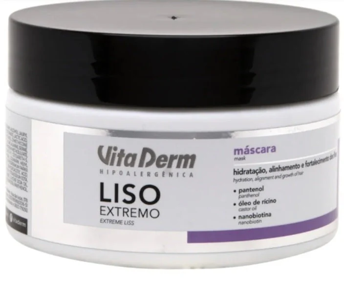 Liso Extremo Extreme Smooth Hydration Anti Frizz Alignment Mask 220g - Vita Derm