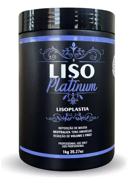Hair Straightening Platinum btox Mass Replacement Treatment 1Kg - LisoPlastia