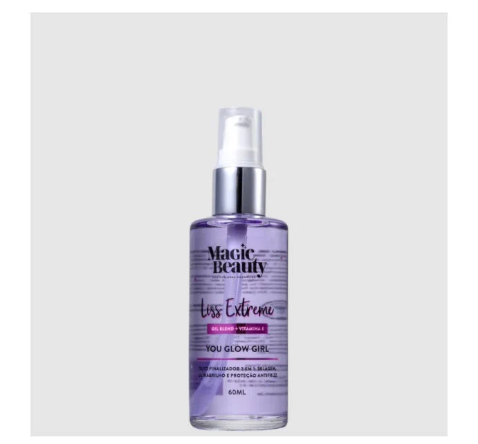 Liss Extreme You Glow Girl Serum Oil Blend Vitamin E Finisher 60ml - Magic Beauty