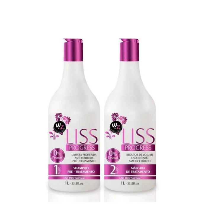 Liss progressive Semi Definitive Straightening Progressive Kit 2x1L - WZ Cosmetics
