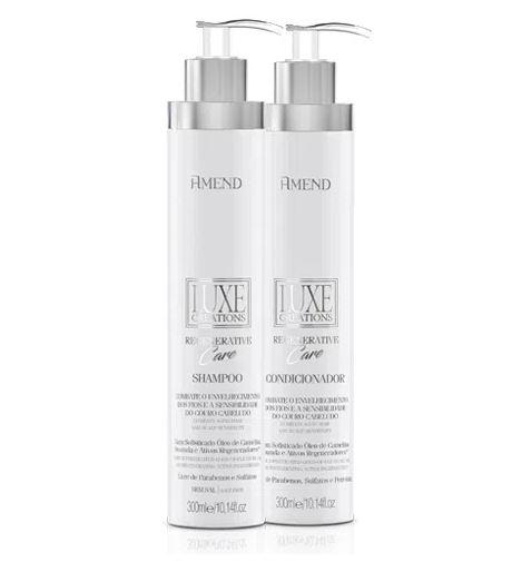 Luxe Regenerative Care Golden Camelina Omega 3 & 6 Kit 2x300ml - Amend