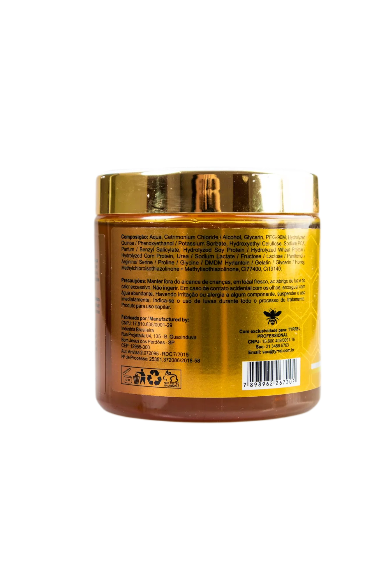 Luxury Treatment Honung Honey Royal Jelly Collagen Repository Mask 500g - Tyrrel - Image 3