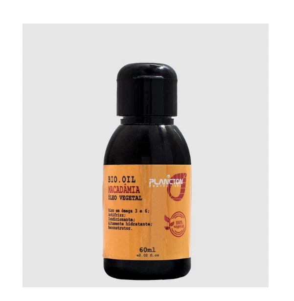 Macadamia Bio Oil Vegetable Moisturizing Treatment 60ml - Plancton Professional