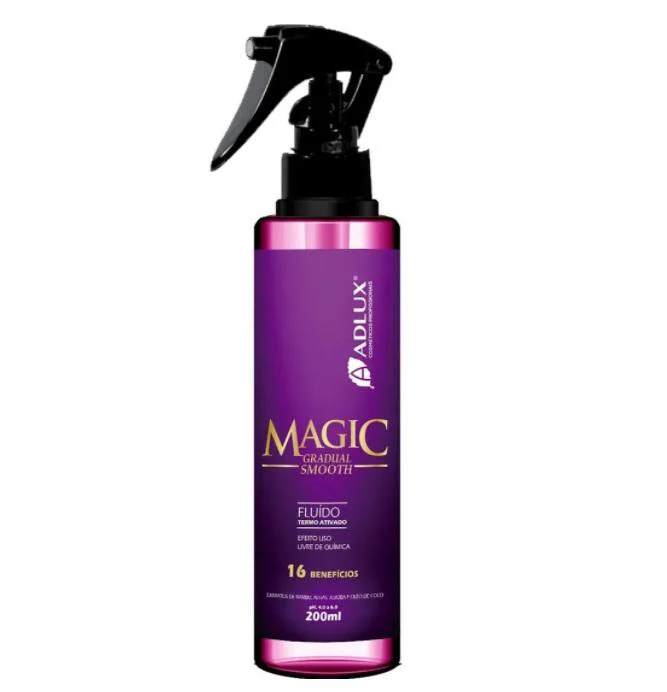 Magic Gradual Smooth 16 Benefits Thermoactive Hair Sealing Fluid 200ml - Adlux