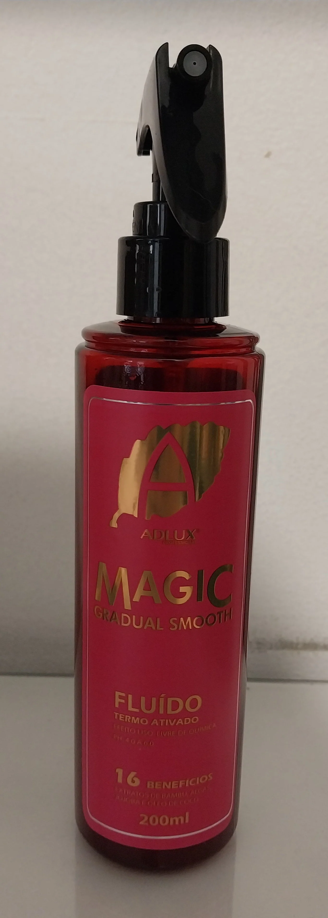 Magic Gradual Smooth 16 Benefits Thermoactive Hair Sealing Fluid 200ml - Adlux - Image 2