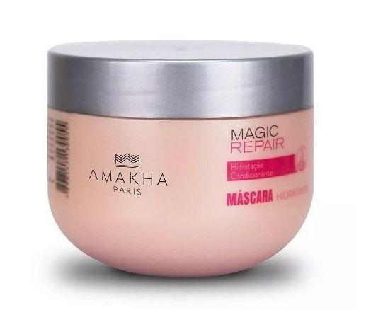 Magic Repair Moisturizing Conditioning Hair Faints Impact Mask 300g - Amakha