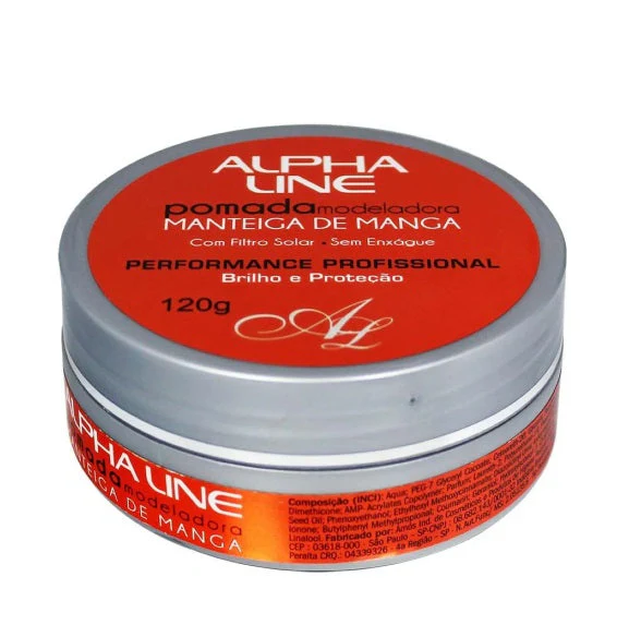Mango Butter Modeling Hair Styling Protection Shine Ointment 120g - Alpha Line