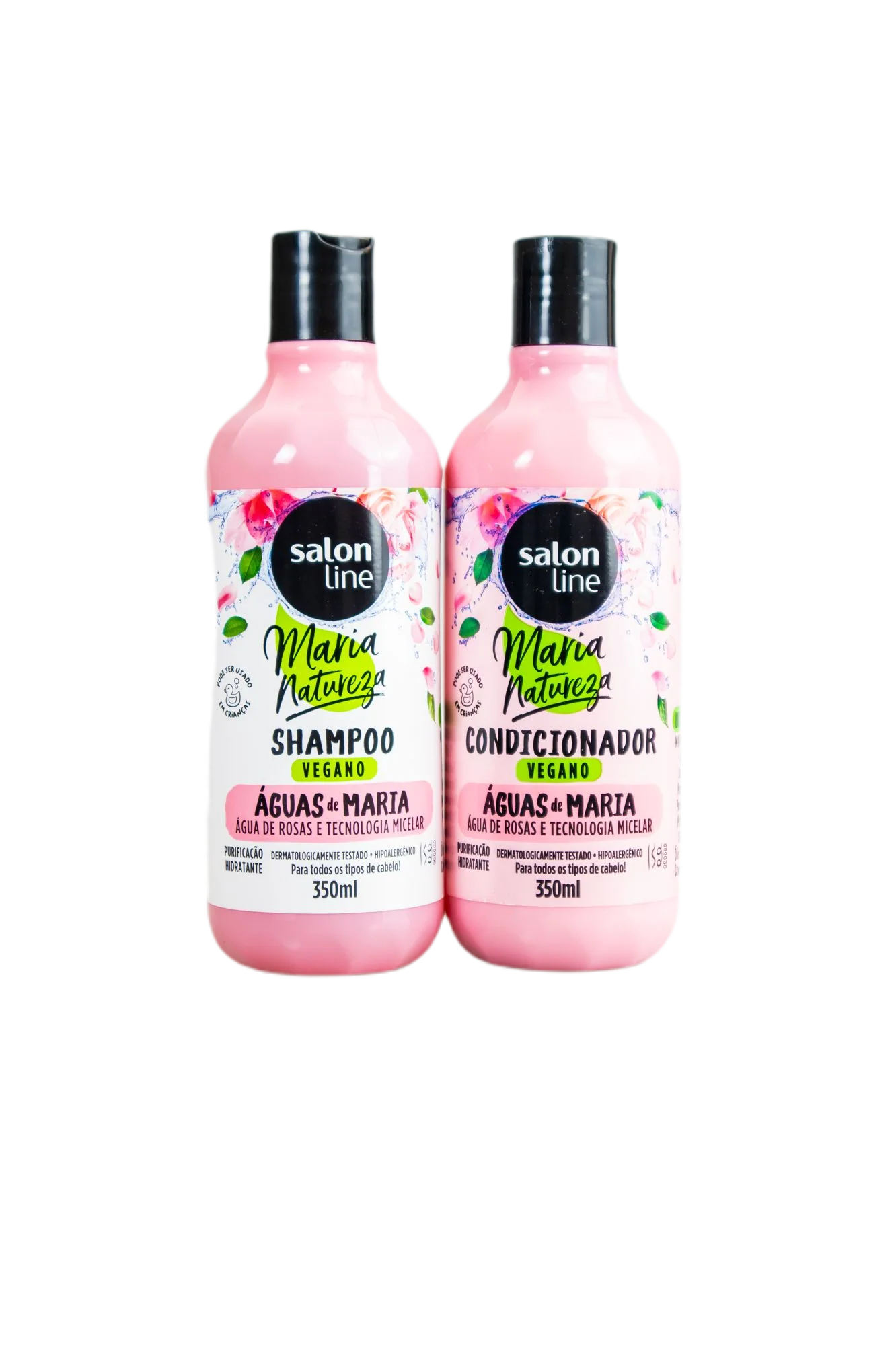 Salon Line Maria Natureza Águas de Maria Micellar Treatment Vegan Kit 2x350ml