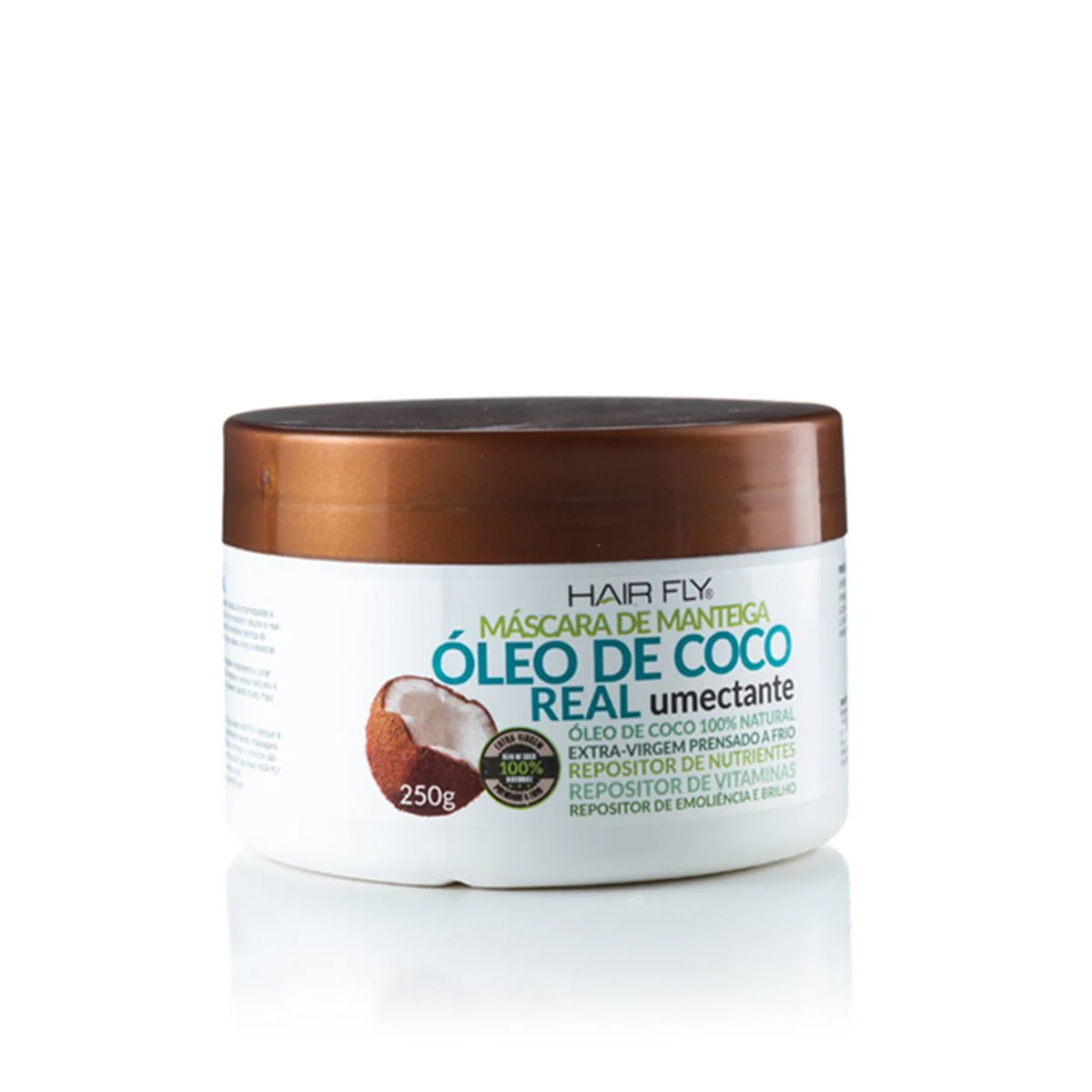 Hair Fly Mask Butter Real Coconut Oil 250g - Image 2