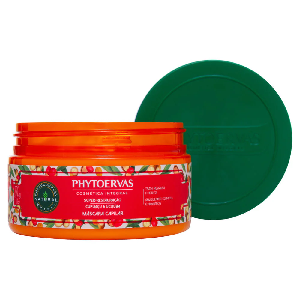 Phytoervas Super Restoration Hair Mask Cupuaçú and Ucuúba 220g - Image 2
