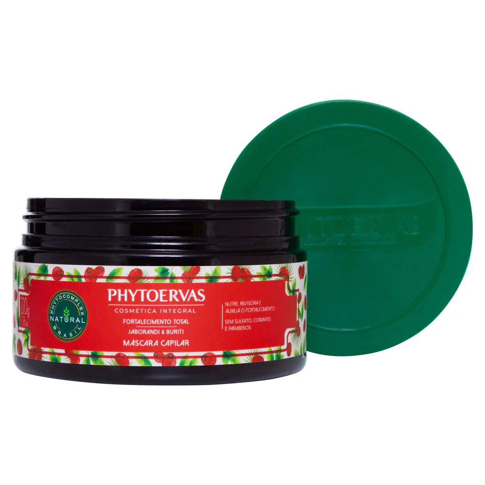 Phytoervas Hair Mask Total Strengthening Jaborandi and Buriti 220ml - Image 2