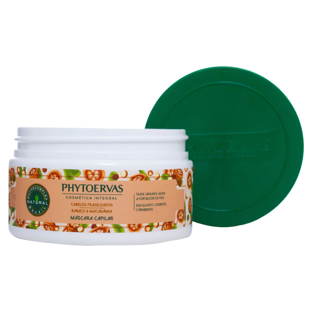 Phytoervas Babaçu Fragile Hair Mask and Macadamia 220g - Image 2