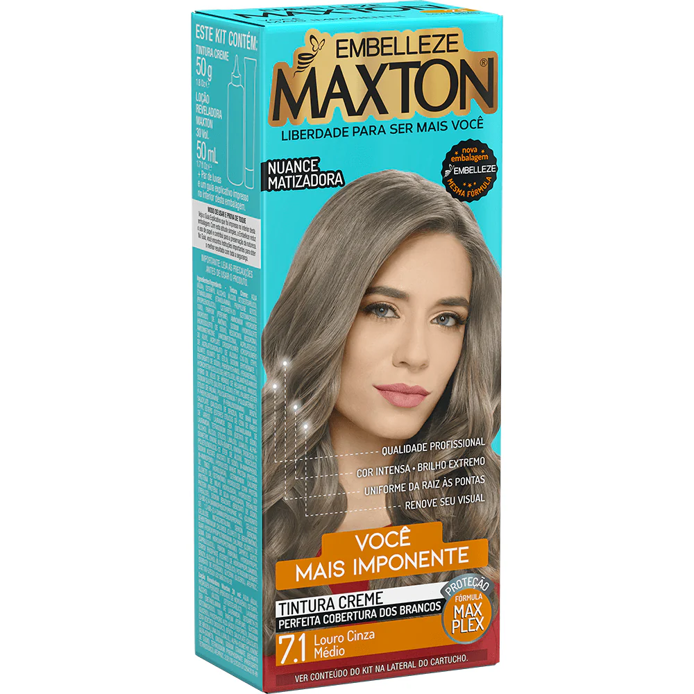 Maxton Hair Dye You Imposing Gray Average Blond Kit