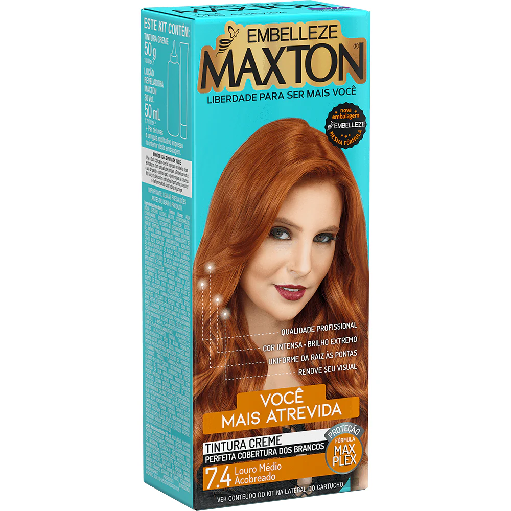 Maxton Hair Dye You Daring Medium Blond Coppery Kit