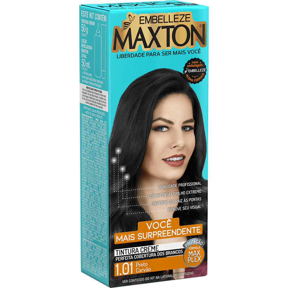 Maxton Hair Dye You More Surprising Black Charcoal Kit